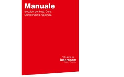 Manuale Internorm: uso, manutenzione e garanzia per finestre, porte e oscuranti